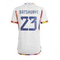 Fotbalové Dres Belgie Michy Batshuayi #23 Venkovní MS 2022 Krátký Rukáv